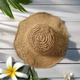 Floppy Big Beach Straw Hats for Women Foldable Summer Wide Brim
