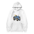 thumbnail image 2 of WOYY Big Boys Casual Hoodie Car Print Hooded Sweatshirt Kids Long Sleeve Pullover Tops, 2 of 4