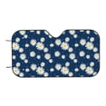 thumbnail image 7 of Fotbe Daisies Flowers Car Windshield Sunshade | Sun Visor Protector Front Window Shade, Keeps Out UV Rays, Keeps Your Vehicle Cool-, 7 of 7