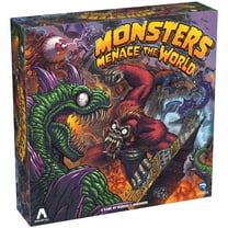 Renegade Games: Monsters Menace The World - Strategy Miniatures Board Game, Control A Monster & Menace The Planet To Gain Infamy, Ages 14 , 2-4 Player
