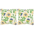 thumbnail image 2 of Safavieh Provence Floral 20" x 20" Indoor/Outdoor Pillow, Set of 2, 2 of 5