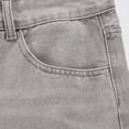 thumbnail image 6 of DPTALR Men's Classic Fashion Loose Casual Denim Shorts with Pockets,Gray,Big and Tall Men M, 6 of 8