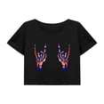 thumbnail image 1 of Camiseta corta de entrenamiento de verano para mujer para caminar por la calle, viajes y deportes M, 1 of 7