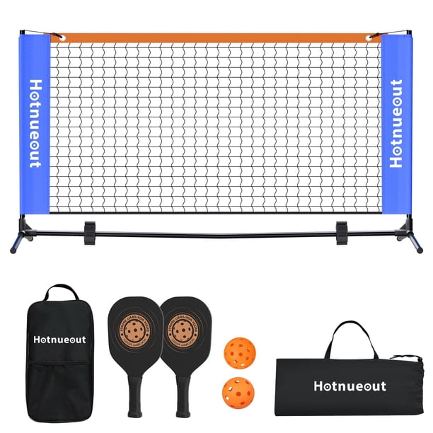 Set de pickleball Hotnueout con red, palas y pelotas de 1,5 m de ancho