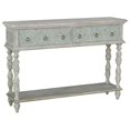 thumbnail image 1 of PRI Table de Console en Blanc en Détresse, 1 of 1