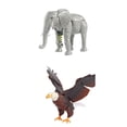 thumbnail image 1 of 2/set Realista Figuras de Animales Y águila Transformación Robot Juguete Regalo de Cumpleaños Playset Zulema Juguetes transformadores, 1 of 7