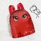 thumbnail image 1 of Bolsa Cute Eyes Print Mochilas pequeñas Mujeres Lentejuelas Hombro Mochilas escolares (Rojo) Likrtyny Para Estrenar, 1 of 8