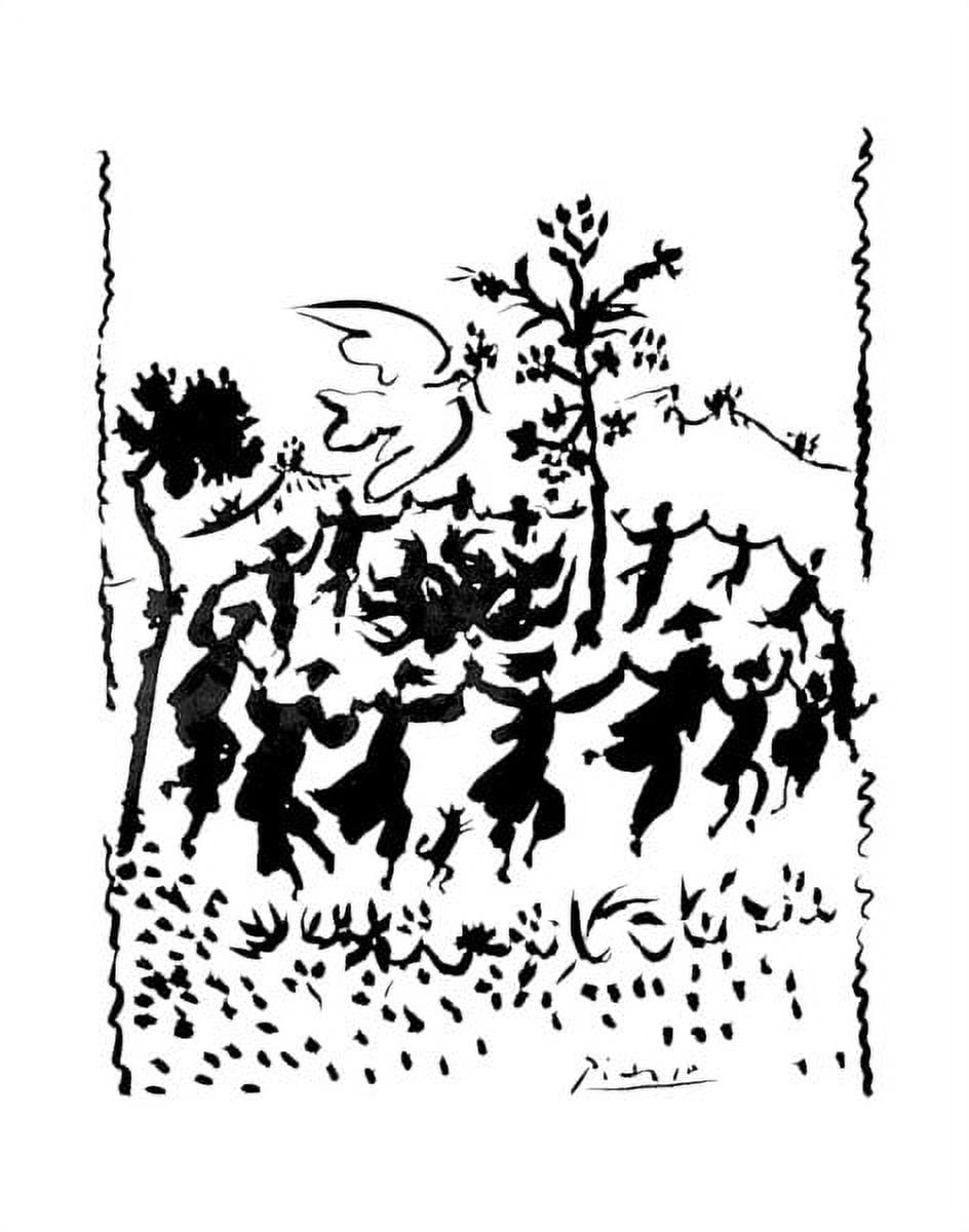 Pablo Picasso 2073 Quatre nus au harem- Lithograph on Paper 29 In