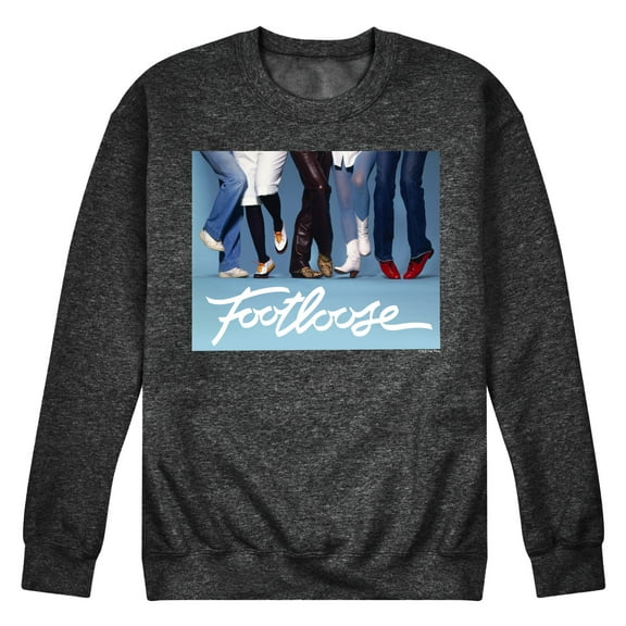 Footloose - Shoes Don't Matter - Anyone Can Dance - Men's Crew Neck Fleece Pullover