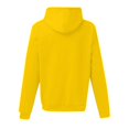 thumbnail image 3 of WTOBBY Men's Full Zip Up Plush Hooded Sweatshirt, Long Sleeve Pullover Jacket with Pockets, Tall Sizes Available for Casual and Outdoor Use,Yellow L, 3 of 5