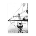 thumbnail image 2 of Gango Home Decor Contemporary Sail Lines and Angles B&W by Karyn Millet (Printed on Paper); One 24x36in Fine Art Paper Giclee Print, 2 of 4