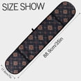 thumbnail image 3 of Dailycode Double Sided Oven Mitt with Loop Heat Resistant Kitchen Long Potholders 7" x 35" Folk Art Shape, 3 of 6