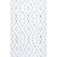 thumbnail image 2 of nuLOOM Bealauh Shaggy Area Rug, 7' 6" x 9' 6", White, 2 of 2