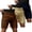 Coffee, variant on GrmtClth Mens 3 Pack Breathable Casual Utility Shorts Stretch Wrinkle Resistant Three Pack For Travel Fishing Walking Work Navy 3XL