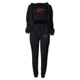 thumbnail image 4 of Awdenio Womens Fall Fashion 2024 Christmas Printing Long Sleeve Hoodies Sweaters Vest Sweatpants 3 Pieces Valentine's Day, 4 of 5
