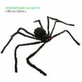 thumbnail image 4 of Wangbujianwang Halloween Decorations Giant Spider,  49 Ft Fake Halloween Decor Spiders Large, Furry Spiders for Outdoor Indoor Yard Home Costumes Party House Décor, 4 of 9