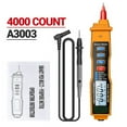 thumbnail image 2 of Digital Multimeter Pen Type Meter 4000 Counts with Non Contact AC/DC Voltage Resistance Capacitance ,High&Low Sensitivity, 2 of 6
