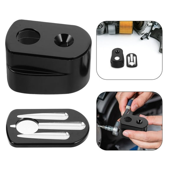 Worgeous Aluminum Seat Bolt Screw Cover Knob Motorcycle Parts Switch Cover Front Engine Start Stop Switch Cover Compatible With Harley Touring Street 2014-2017