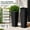 Black, variant on Resin Tall Outdoor Planters Set of 2, Large Tapered Flower Pots with Drainage Holes, Modern Patio, Porch, Backyard Garden Decor (Brown, 23.6")