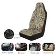 thumbnail image 6 of HUISEFOR 2 Pack Camouflage Deer Car Seat Covers Breathable Comfortable Car Seat Covers Protector, Soft, Elastic, Easy to Installation, Universal Size Fit for Most Sedan SUV, 6 of 7