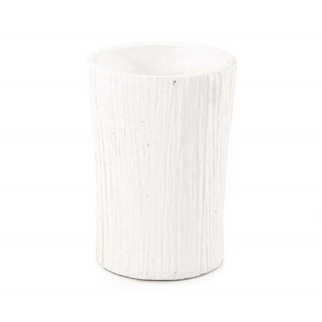 Zentique 10043L A148 Distressed Vase, Large - White