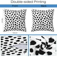 thumbnail image 2 of White and Black Spot Throw Pillow Covers Set of 2 Polka Dot Pillow Covers 18x18 Inch Modern Farmhouse Home Decorative Pillow Cases Cushion Cover for Sofa Living Room Office, 2 of 6