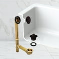 thumbnail image 2 of Westbrass 22-1/2" 20 ga. Bathtub Assembly with Pull & Close Drain and 2-Hole Overlfow, Oil Rubbed Bronze, 2 of 14