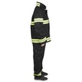 thumbnail image 3 of Aeromax FB-LA-AD-LRG Adult Fire Fighter Los Angeles Suit Large - Black, 3 of 4