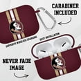 thumbnail image 3 of Florida State Seminoles HD Case Cover Compatible with Apple AirPods Pro 1 & 2 - Stripes by Affinity Bands, 3 of 5