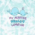 thumbnail image 4 of Inktastic My Auntie Whale-y Loves Me Boys or Girls Baby Bodysuit, 4 of 5
