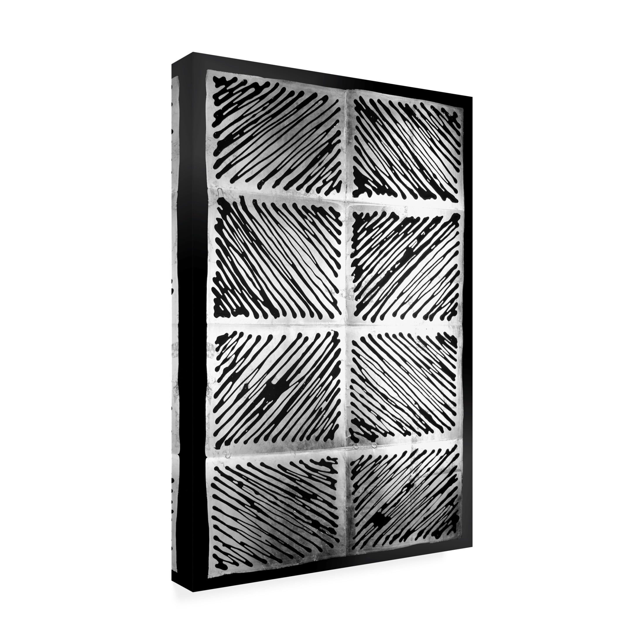 Canvas Wall Art - Vanna Lam 'Galvanize I' Wall Art for Living Room, Bedroom, or Office Décor by Trademark Fine Art - 30 x 47 Inches