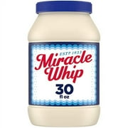 Miracle Whip Dressing, for a Keto and Low Carb Lifestyle, (30 fl oz Jar)