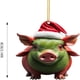 thumbnail image 3 of Adornos navideños, adornos navideños, regalos navideños. Colgante navideño de acrílico con forma de cerdo, coche plano, adorno para árbol de Navidad., 3 of 9