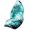 Teal Marble Fluid Design, variant on Uourmeti Brown Hibiscus Terry Cloth Car Seat Cover, Sweat Proof Microfiber Non Slip Waterproof Front Seat Cover Fit for Trucks Cars SUVs