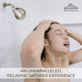 thumbnail image 6 of Exclusive Home Goods High Pressure Shower Head with Shower Arm, 2.5 GPM Brushed Nickel, 6 of 9