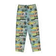 thumbnail image 4 of Xecao Hawaiian Style Women's Straight Lounge Pajama Pants: The Epitome of Relaxed Sleepwear, 4 of 9