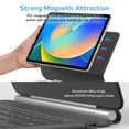 thumbnail image 4 of Funda con teclado Runelk Magic-Style para iPad 10.9" 10.ª generación de 2022, 4 of 9