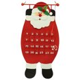 thumbnail image 1 of Ounissouiy Calendario de Adviento, colgante de Navidad, adornos de cuenta regresiva, calendario DIY, colgador numerado, decoración de Navidad, Año Nuevo Kits de decoración para fiestas Papá Noel Ounissouiy HA070295-01, 1 of 6