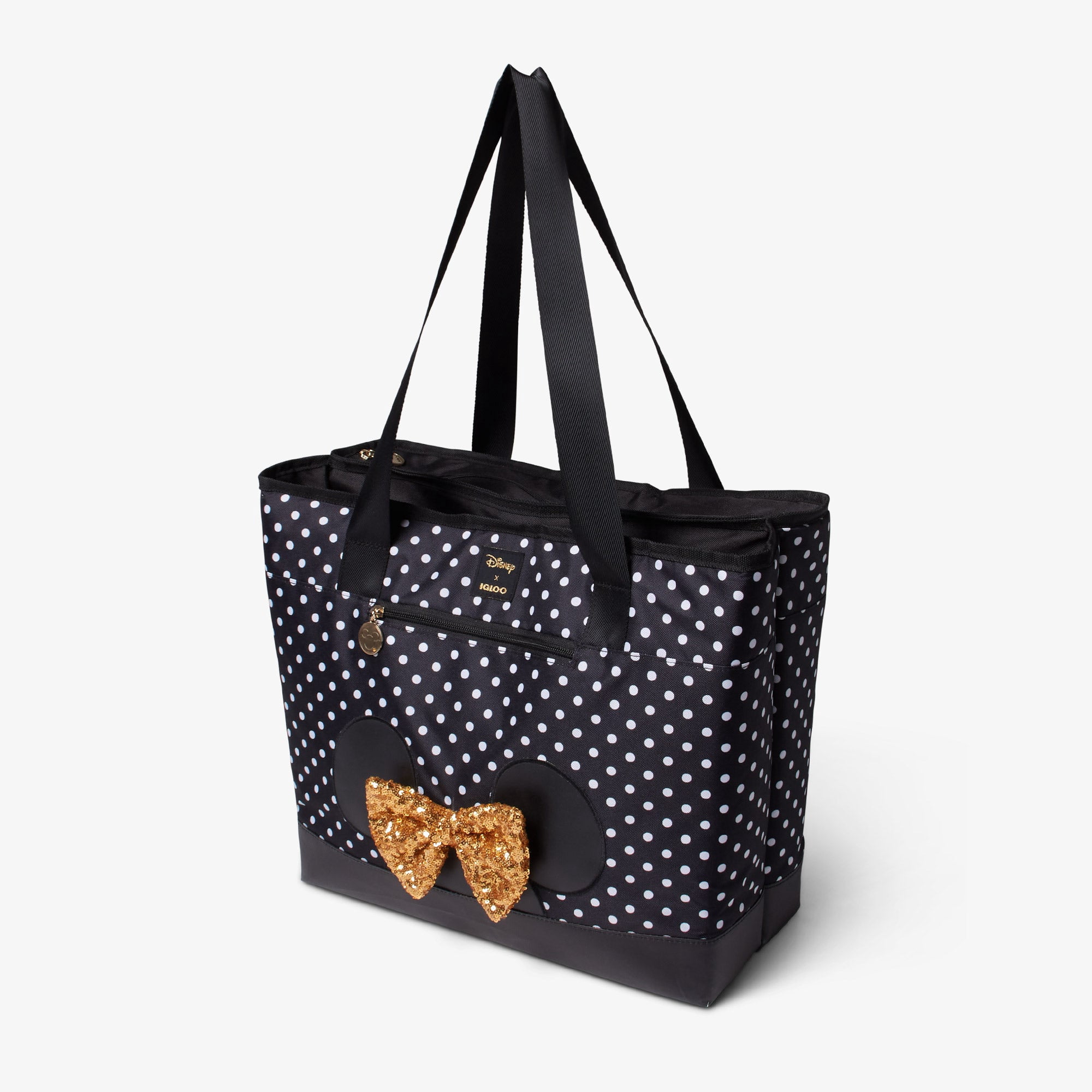 Igloo Minnie Mouse Dual Compartment Tote Cooler Bag, 20 Can Capacity