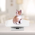 thumbnail image 1 of DEEPCRAFF White Electronic Scale Tray with High Precision Sensors for Home Pet Weight Monitoring, 1 of 8
