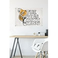thumbnail image 6 of The Real King - Tiger Wall Poster with Push Pins, 22.375" x 34", 6 of 6