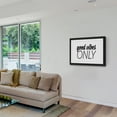 thumbnail image 3 of Marmont Hill "Good Vibes Only" by Diana Alcala Framed Painting Print, 3 of 6