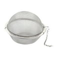 thumbnail image 1 of 2024 Mesh Stainless Steel Tea Infuser and Culinary Strainer for Loose Leaf Tea and Seasonings, 1 of 6