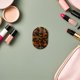 thumbnail image 1 of unbranded Peine Plegable Con Espejo Portátil Para Cuidado Capilar Antiestático Color Leopardo, 1 of 6