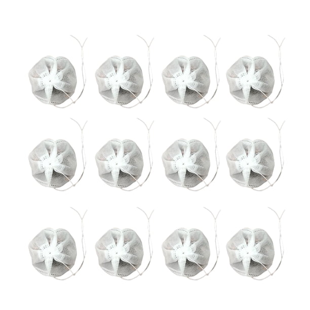 Matsuzay Bolsitas de té en forma de barco con cuerda, bolsa de papel perfumada vacía para hierbas, infusor de té de hojas sueltas, bolsillo de tela Teteras 100 piezas Matsuzay HA079791-02