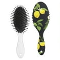 thumbnail image 2 of Modern Lemon Lover Hair Brush - Oval Paddle Brush for Men & Women, Durable Design for Daily Styling, 2 of 6