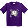 thumbnail image 3 of Inktastic Baseball Breakthrough Youth T-Shirt, 3 of 5