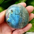 thumbnail image 5 of K-KED Natural Labradorite Quartz Crystal Polished Tumbled Stone Healing Reiki Specimen, 5 of 8