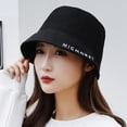 thumbnail image 2 of iHPH7 Wide Brim Hats for Women Winter Bucket Hat Warm Hats for Women Adult Sun Hat Bucket Hat Wide Brim, Black One Size, 2 of 3