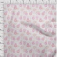 thumbnail image 4 of oneOone Silk Tabby White Fabric Floral Quilting Supplies Print Sewing Fabric By The Yard 42 Inch Wide, 4 of 4